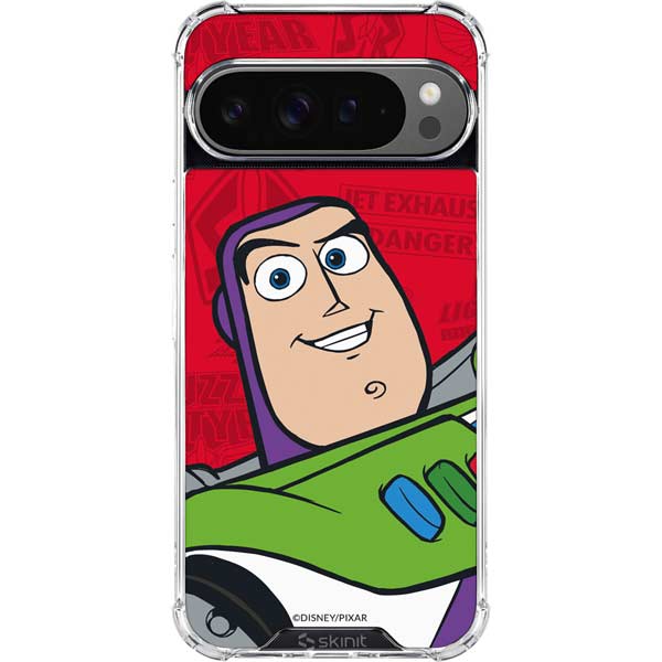 Disney Toy Story Buzz Lightyear Google Pixel 10 Pro Clear Case