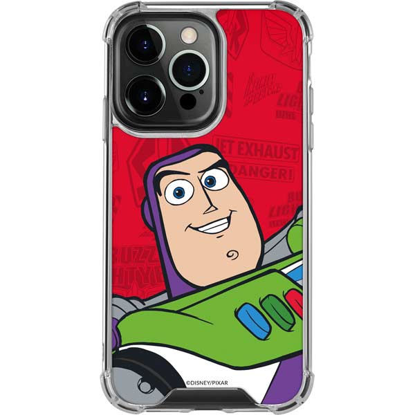 Disney Toy Story Buzz Lightyear iPhone 16 Pro Clear Case | Clear
