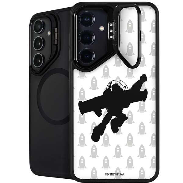 Disney Toy Story Buzz Lightyear Silhouette Galaxy S26 Kickstand Case