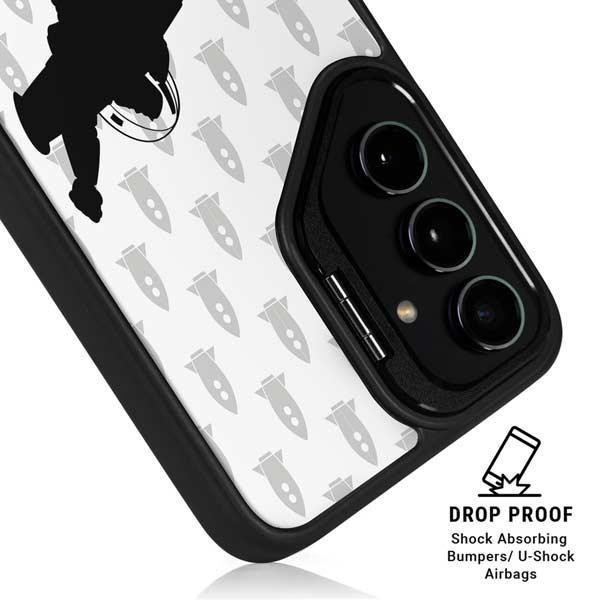 Disney Toy Story Buzz Lightyear Silhouette Galaxy S26 Kickstand Case