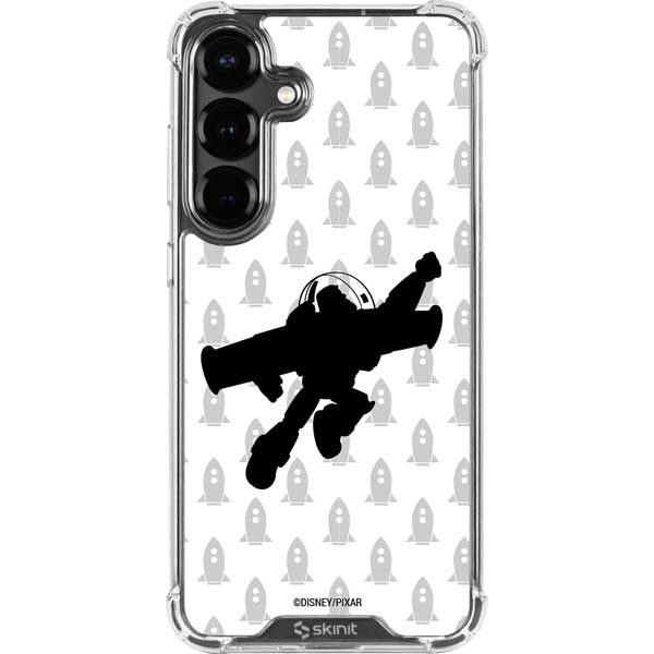 Disney Toy Story Buzz Lightyear Silhouette Galaxy S26 Plus Clear Case