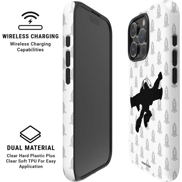 Disney Toy Story Buzz Lightyear Silhouette iPhone 16 Pro Max Magsafe Impact Case