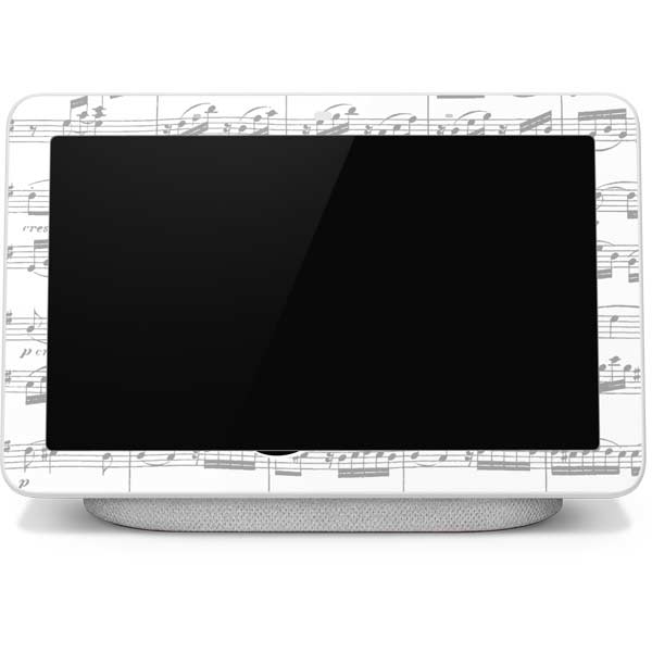 BW Musical Notes Google Home Hub Skin