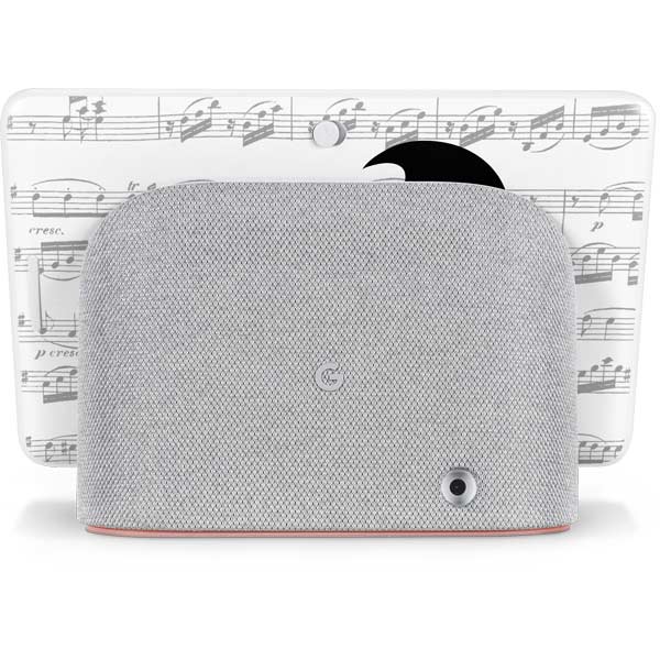 BW Musical Notes Google Home Hub Skin