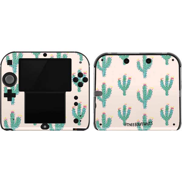 Bouffants and Broken Hearts Cacti 3 Nintendo Skins