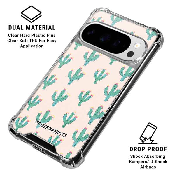 Bouffants and Broken Hearts Cacti 3 Google Pixel 10 Pro XL Clear Case