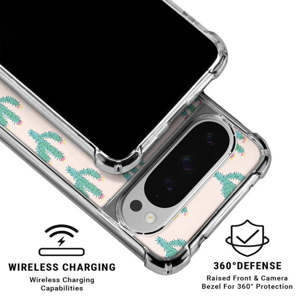 Bouffants and Broken Hearts Cacti 3 Google Pixel 10 Pro XL Clear Case