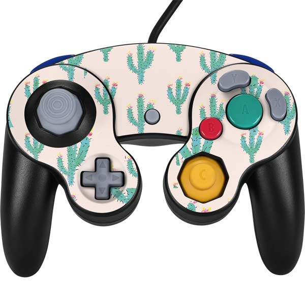 Bouffants and Broken Hearts Cacti 3 Nintendo Skins