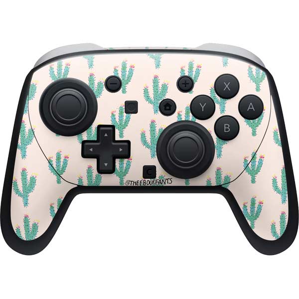 Bouffants and Broken Hearts Cacti 3 Nintendo Skins