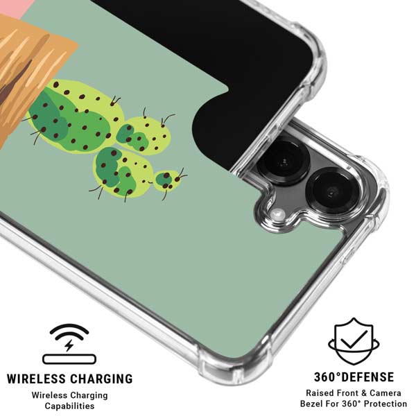Cactus Prick Galaxy S26 Clear Case