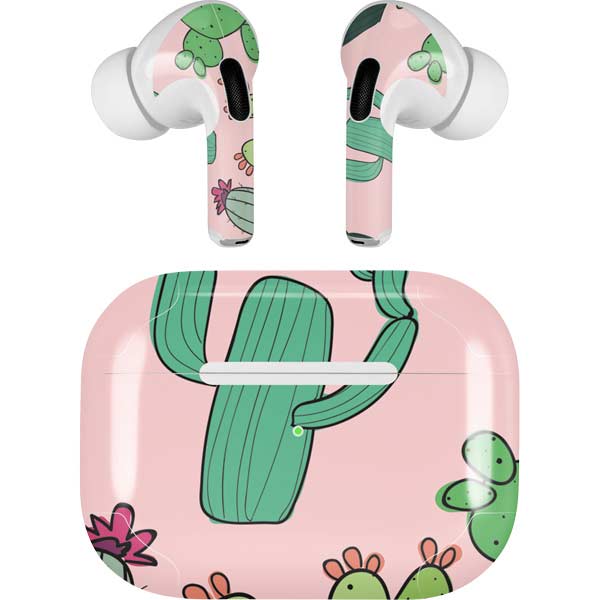 Cactus Print AirPods Skins