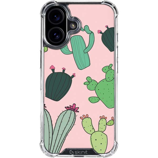 Cactus Print iPhone 17 Clear Case Cactus Print iPhone 17 Clear Case