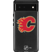 NHL Calgary Flames Distressed Pixel Cases