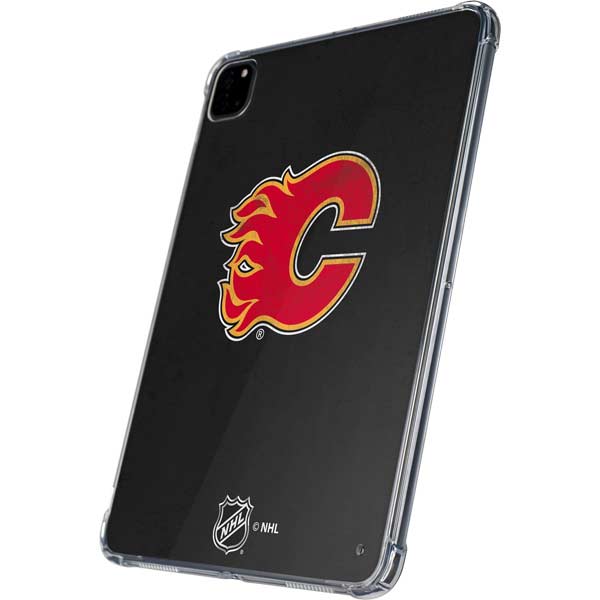 NHL Calgary Flames Distressed iPad Pro 11in (2024) Clear Case