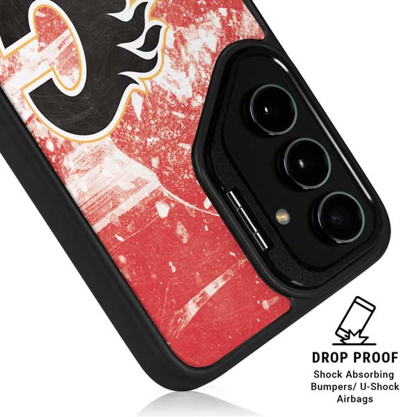 NHL Calgary Flames Frozen Galaxy S26 Ultra Kickstand Case