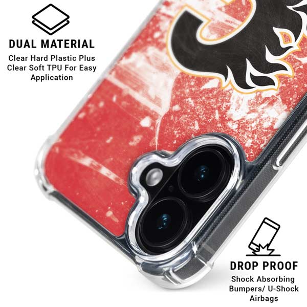 NHL Calgary Flames Frozen iPhone 17 MagSafe Case