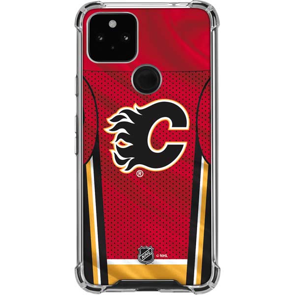 NHL Calgary Flames Home Jersey Pixel Cases