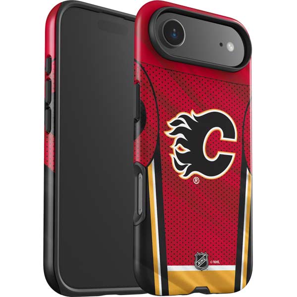 NHL Calgary Flames Home Jersey iPhone 17 Air Impact Case