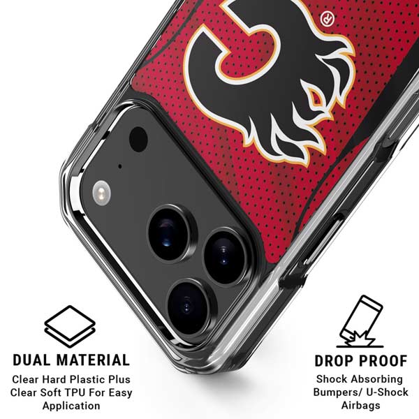 NHL Calgary Flames Home Jersey iPhone 17 Pro Max MagSafe Case