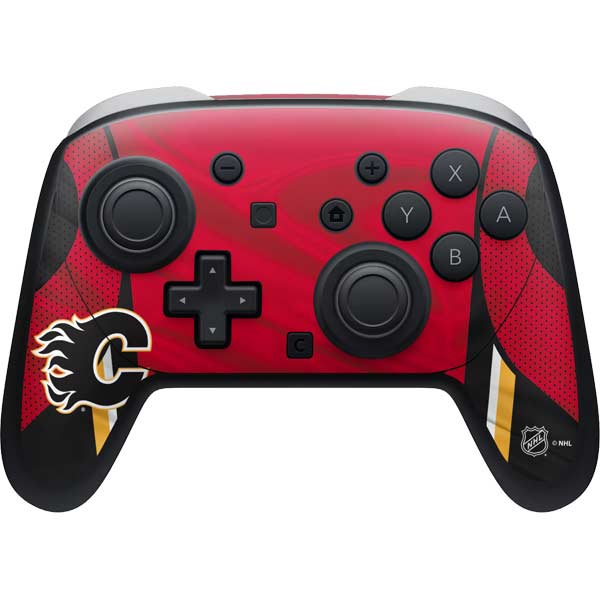 NHL Calgary Flames Home Jersey Nintendo Skins