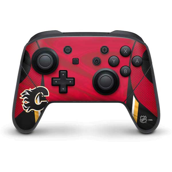 NHL Calgary Flames Home Jersey Nintendo Skins