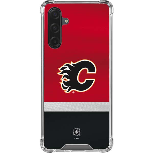 NHL Calgary Flames Jersey Galaxy Cases