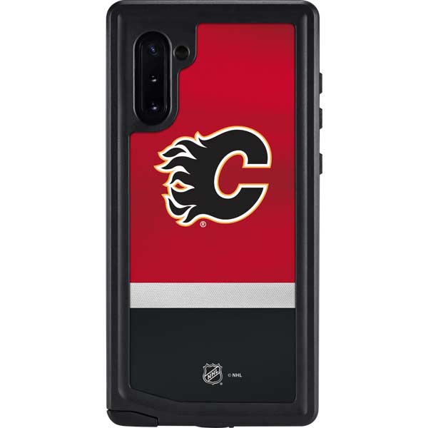 NHL Calgary Flames Jersey Galaxy Cases