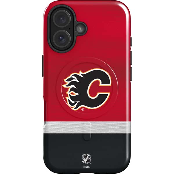 NHL Calgary Flames Jersey iPhone 16 Magsafe Impact Case