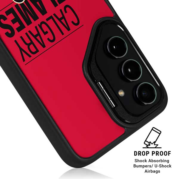 NHL Calgary Flames Lineup Galaxy S26 Ultra Kickstand Case