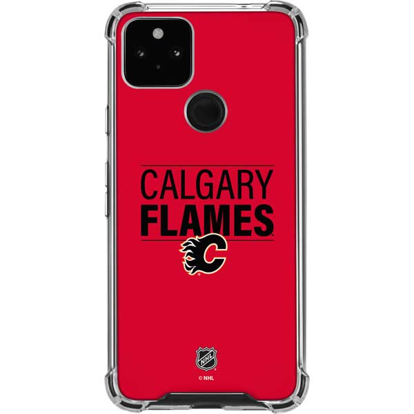 NHL Calgary Flames Lineup Pixel Cases