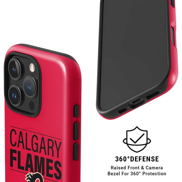 NHL Calgary Flames Lineup iPhone 16 Pro Max Magsafe Impact Case