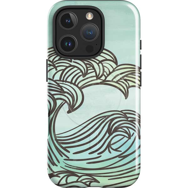 California Big Wave iPhone 16 Pro Max Magsafe Impact Case