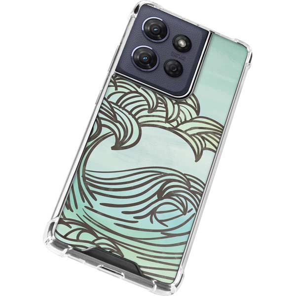 California Big Wave Moto G Play 5G (2025) Clear Case