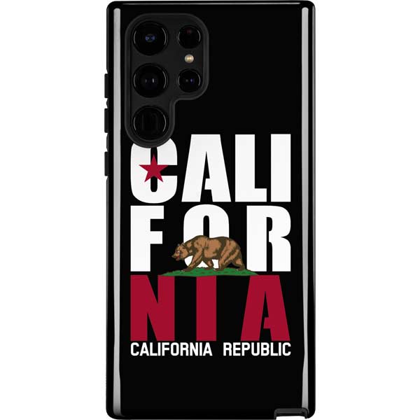 California Black Block Galaxy Cases