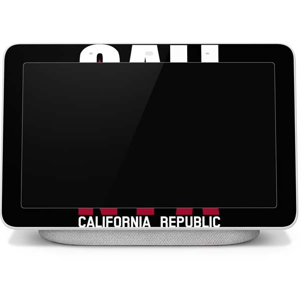 California Black Block Google Home Hub Skin