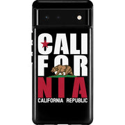 California Black Block Pixel Cases