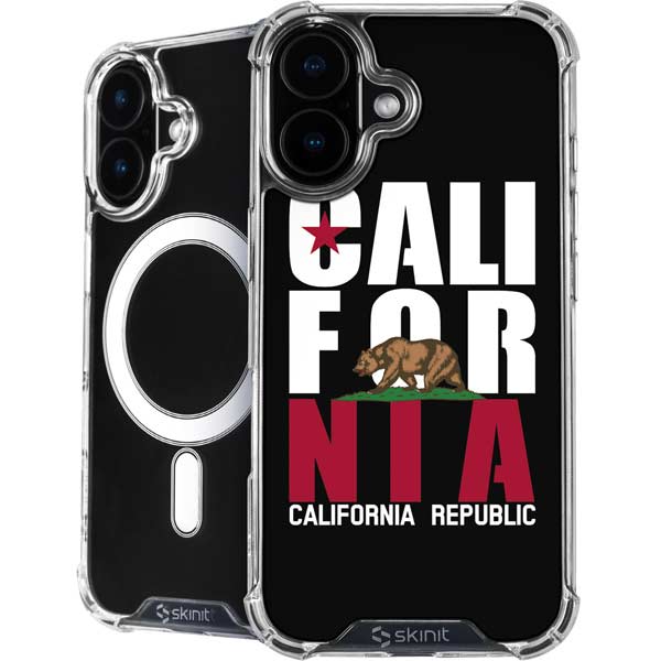 California Black Block iPhone 17 MagSafe Case