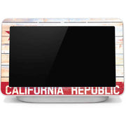 California Flag Light Wood Google Home Hub Skin