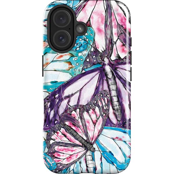 California Monarch Collage iPhone 16 Magsafe Impact Case