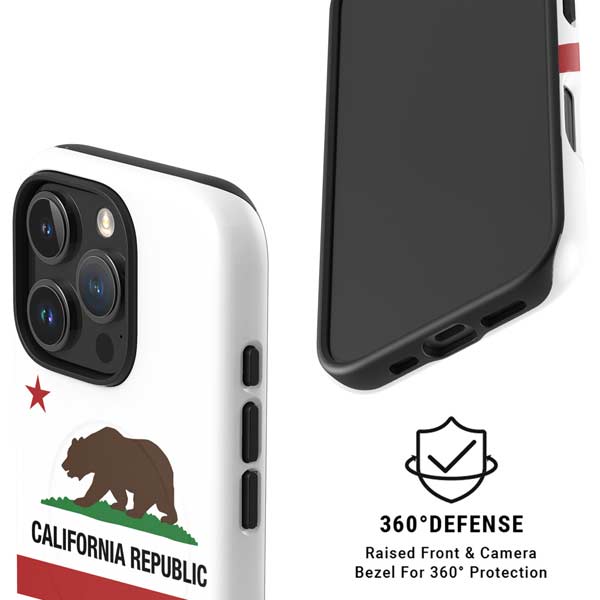California Republic iPhone 16 Pro Max Magsafe Impact Case