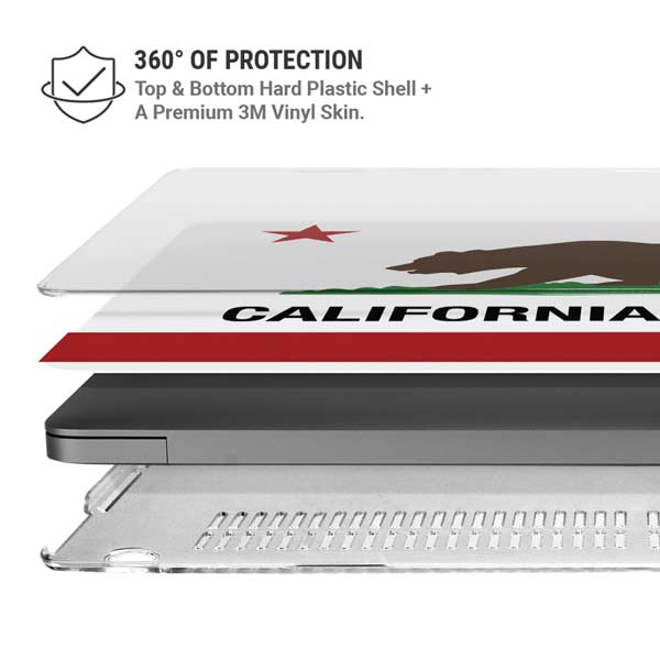 California Republic MacBook Pro 14in (2021-24) Case plus Skin