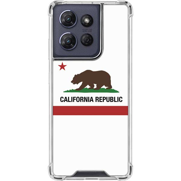 California Republic Moto G 5G (2025) Clear Case