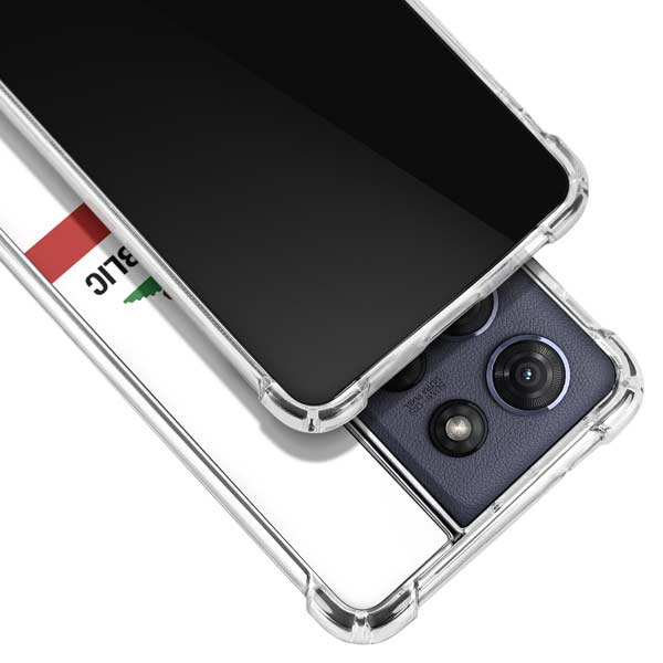 California Republic Moto G 5G (2025) Clear Case