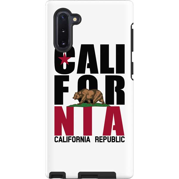 California White Block Galaxy Cases