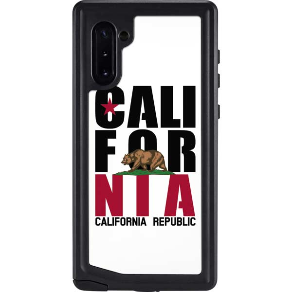 California White Block Galaxy Cases