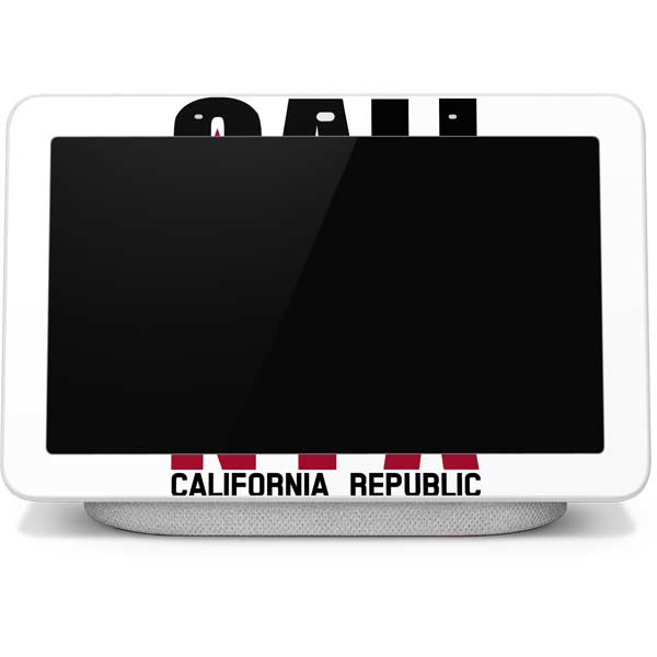 California White Block Google Home Hub Skin