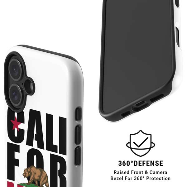 California White Block iPhone 16 Plus Magsafe Impact Case