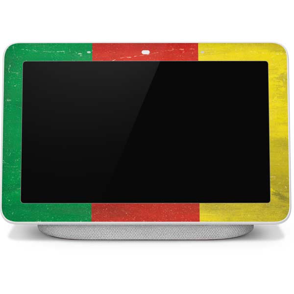 Cameroon Flag Distressed Google Home Hub Skin