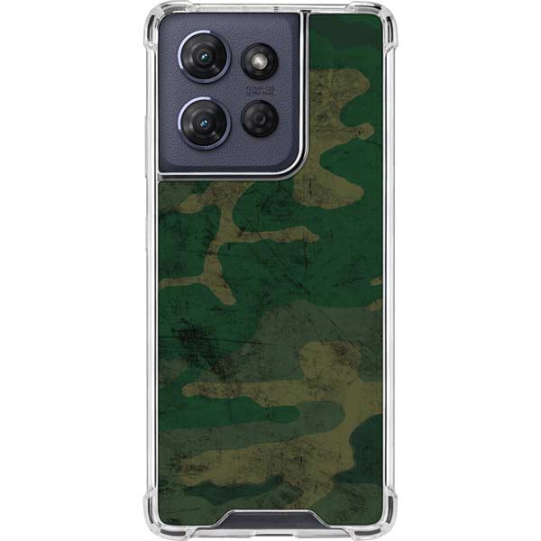 Camouflage Moto G Power 5G (2025) Clear Case