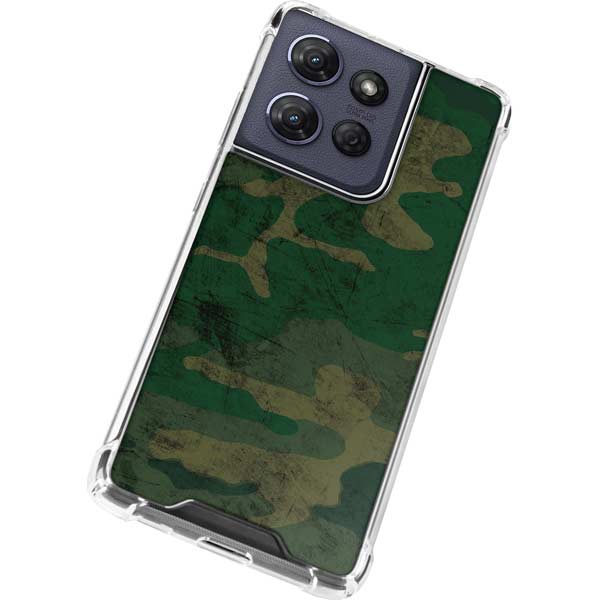Camouflage Moto G Power 5G (2025) Clear Case